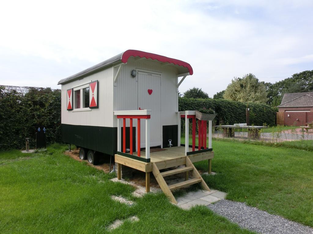 לינה וארוחת בוקר Someren Pipowagen Camping Puur Genieten חדר תמונה