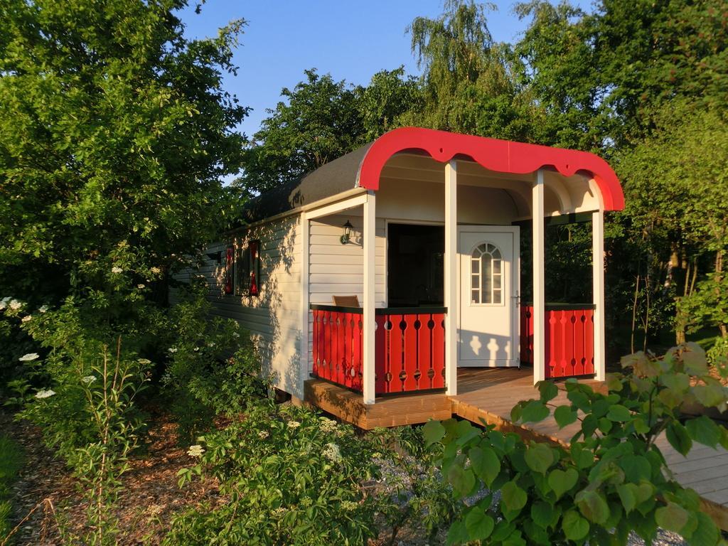 לינה וארוחת בוקר Someren Pipowagen Camping Puur Genieten חדר תמונה